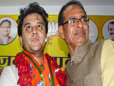 शिवराज सिंह चौहान और ज्योतिरादित्य सिंधिया (फाइल फोटो)