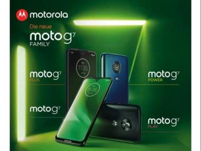 Moto G7, Moto G7 Plus, Moto G7 Play, Moto G7 Power