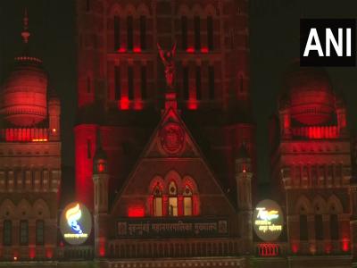 74th Republic Day Mumbai BMC Headquarters illuminated in tricolour on the eve of Republic Day | 74th-republic-day-mumbai-bmc-headquarters-illuminated-in-tricolour-on-the-eve-of-republic-day | Latest india Photos at Lokmatnews.in