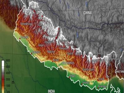 नेपाल नक्शा (प्रतीकात्मक तस्वीर)