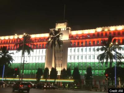 74th Republic Day Mumbai Mantralaya illuminated in tricolour on the eve of Republic Day | 74th-republic-day-mumbai-mantralaya-illuminated-in-tricolour-on-the-eve-of-republic-day | Latest india Photos at Lokmatnews.in