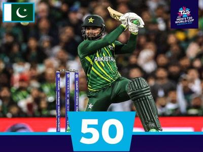 शादाब खान ने 20 गेंदों में बनाई फिफ्टी, पाकिस्तान के लिए सबसे तेज अर्धशतक बनाने वाले बने दूसरे बल्लेबाज