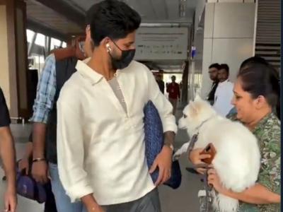 WATCH: श्रेयस अय्यर को एक फैन के कुत्ते ने लगभग काट लिया था, पर बाल-बाल बचे, VIDEO वायरल