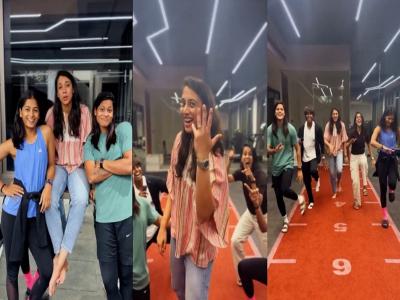 Watch: स्मृति मंधाना ने टीम के साथियों के साथ मज़ेदार वीडियो में सिंगर पलाश मुच्छल के साथ सगाई की पुष्टि की