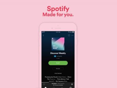 Spotify music streaming