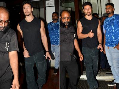 Photos Tiger Shroff With Girlfriend Disha Patani And Aditi Rao Hydari