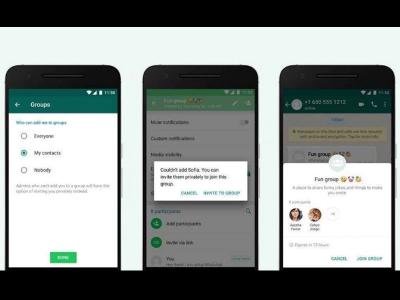whatsapp features group chat