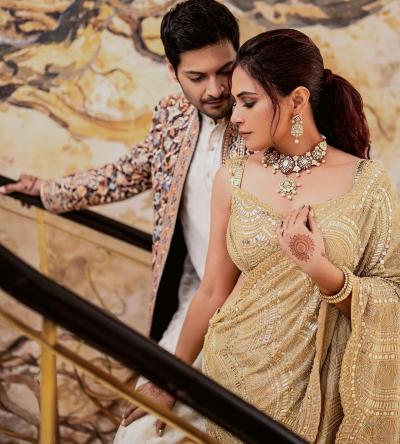 Richa Chadha And Ali Fazal's Engagement Photos | richa-chadha-and-ali-fazals-engagement-photos | Latest bollywood Photos at Lokmatnews.in