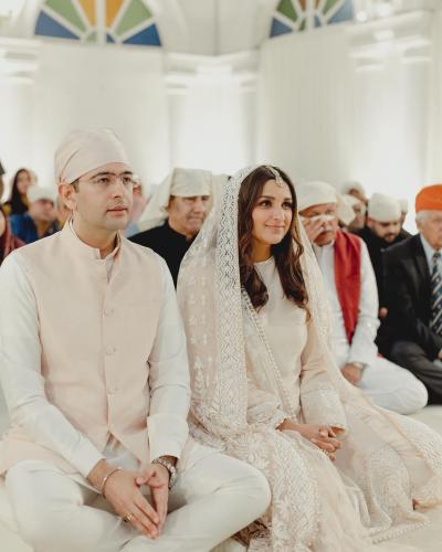 Parineeti Chopra Raghav Chadha wedding reception 30 September 2023 | parineeti-chopra-raghav-chadha-wedding-reception-30-september-2023 | Latest bollywood Photos at Lokmatnews.in
