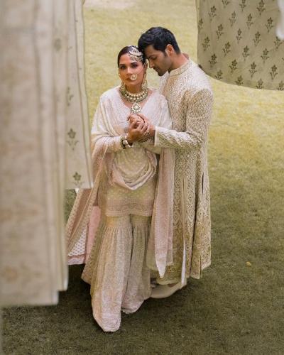 richa chadha and ali fazal wedding first photos | richa-chadha-and-ali-fazal-wedding-first-photos | Latest bollywood Photos at Lokmatnews.in