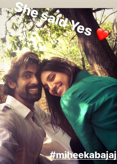 Rana Daggubati Confirms His Relationship With Miheeka Bajaj | राणा ...