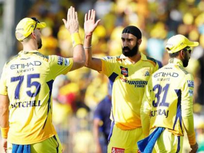 Chennai Super Kings Rajasthan Royals Simarjeet Singh tushar deshpande riyan parag sanju samson jos buttler yashasvi jaiswal Live Update Score MA Chidambaram Stadium Chennai | Chennai Super Kings vs Rajasthan Royals: 4 ओवर, 26 रन, 3 विकेट, सिमरजीत सिंह के आगे सरेंडर हुई संजू की सेना