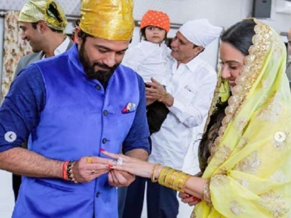 Kamya Punjabi engaged with boyfriend in the presence of daughter, marriage rituals started | बेटी की मौजूदगी में काम्या पंजाबी ने बॉयफ्रेंड संग की सगाई, शुरू हुईं शादी की रस्में