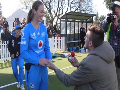 WATCH: Amanda-Jade Wellington left stunned as her boyfriend proposes after the WBBL game | VIDEO: मैदान पर ही महिला क्रिकेटर को शादी के लिए कर दिया प्रपोज, जानिए क्या हुआ आगे