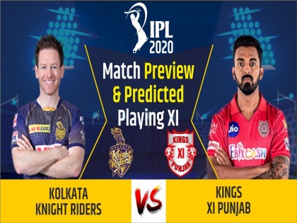 IPL 2020, Kolkata Knight Riders vs Kings XI Punjab, Match Preview & Dream11: | IPL 2020, KKR vs KXIP, Match Preview & Dream11: विजय अभियान जारी रखने उतरेगा पंजाब, जानिए संभावित प्लेइंग इलेवन