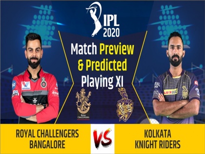 IPL 2020, Royal Challengers Bangalore vs Kolkata Knight Riders, Match Preview & Dream11: | IPL 2020, RCB vs KKR, Match Preview & Dream11: जीत की लय को बनाए रखना चुनौती, जानिए संभावित प्लेइंग इलेवन