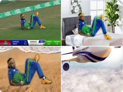 PSL 2020: Imran Tahir cross-legged celebration goes viral | वीडियो: कैच लपकने के बाद अनोखे अंदाज में इमरान ताहिर का जश्न, सोशल मीडिया पर जमकर ट्रोल