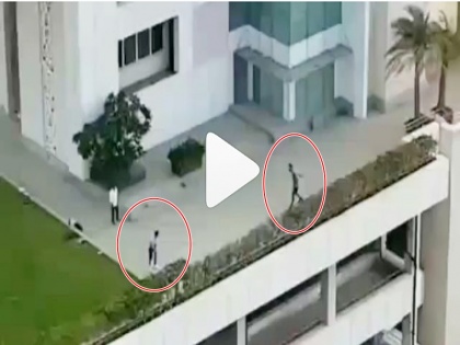 Video: Anushka Sharma bowls a bouncer to Virat Kohli at their residence | वाइफ अनुष्का को लॉकडाउन के बीच क्रिकेट की ट्रेनिंग दे रहे विराट कोहली, वीडियो कुछ ही घंटों में वायरल