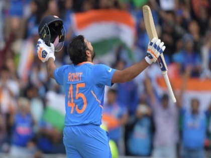 ICC World Cup, Ind vs SL: record fifth century in this World Cup for the Hitman rohit sharma | ICC World Cup, Ind vs SL: रोहित शर्मा ने रच डाला इतिहास, बने विश्व कप टूर्नामेंट में 5 शतक लगाने वाले पहले बल्लेबाज