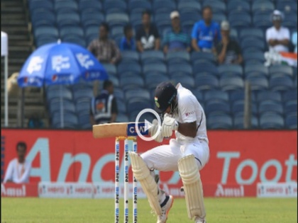 IND vs SA 2nd Test: WATCH – Anrich Nortje hits Mayank Agarwal on helmet, balls races away to the boundary | IND vs SA: बाल-बाल बचे मयंक अग्रवाल, 142 Kmph की रफ्तार से गेंद सीधे हेलमेट से टकराई, देखें VIDEO
