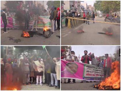 bihar bandh protesters block roads burn tyres over railway exam JDU president lalan singh appeals to the students for peace | बिहार बंद: प्रदर्शनकारियों ने प्रदेश के कई रास्तों को किया जाम, सड़कों पर जलाए टायर, जदयू अध्यक्ष ने छात्रों से की शांति अपील
