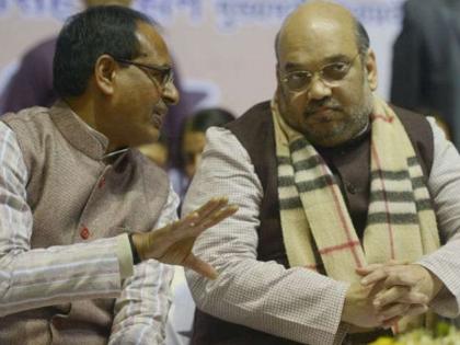 MP crisis Shivraj Singh Chouhan meets Amit Shah JP Nadda | मध्य प्रदेश के सियासी संकट के बीच शिवराज सिंह चौहान ने की अमित शाह से मुलाकात MP crisis Shivraj Singh Chouhan meets Amit Shah JP Nadda | मध्य प्रदेश के सियासी संकट के बीच शिवराज सिंह चौहान ने की अमित शाह से मुलाकात