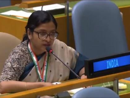 Vidisha Maitra delivered a befitting response to Pakistan pm imran khan at UN | UNGA: सिर्फ 6 मिनट के भाषण में विदिशा मैत्रा ने उड़ाई PAK पीएम इमरान खान की धज्जियां, पढ़ें यूएन में पाकिस्तान को भारत का पूरा जवाब Vidisha Maitra delivered a befitting response to Pakistan pm imran khan at UN | UNGA: सिर्फ 6 मिनट के भाषण में विदिशा मैत्रा ने उड़ाई PAK पीएम इमरान खान की धज्जियां, पढ़ें यूएन में पाकिस्तान को भारत का पूरा जवाब