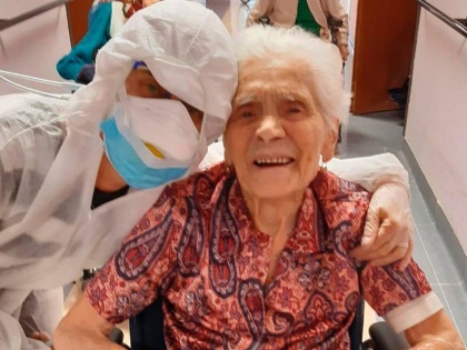 103-year-old Italian woman defeated corona virus with 'courage and faith' | 103 साल की इतालवी महिला ने ‘साहस और विश्वास’ के साथ कोरोना वायरस को हराया 