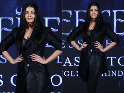 ऐश्वर्या राय बच्चन 'बॉस लुक' में हॉलीवुड फिल्म 'मेलफीसिएंट' ट्रेलर लांच में पहुंची, देखें एक्ट्रेस का छू जानें का स्टाइल