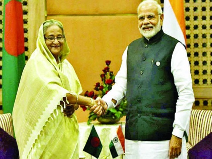 Sheikh Hasina assures PM Modi Bangladesh will not to use his land for terrorism | शेख हसीना ने पीएम मोदी को दिया भरोसा, बांग्लादेशी भूमि का किसी भी आतंकी संगठन को इस्तेमाल नहीं करने देंगे