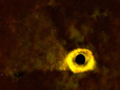 For the first time, a black hole weighing 60 million times from the Sun was seen breaking the stars, so far only 40 such incidents have been seen. | पहली बार सूर्य से 60 लाख गुना वजनी ब्लैक होल तारे को तोड़ता दिखा, अब तक केवल 40 ऐसी घटना देखी गई हैं
