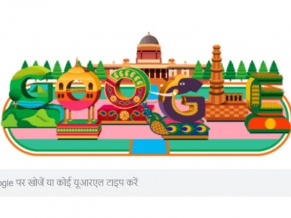 Google Goodle Celebrates India's 70th Republic Day Creates special theme | Republic Day Google Doodle: भारत के 70वें गणतंत्र दिवस को समर्पित है आज का गूगल-डूडल, भारतीय संस्कृति की झलक