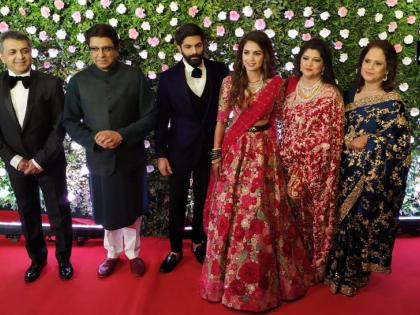 Amit, son of MNS chief Raj Thackeray, married Mitali Borude, and reached the reception. | MNS प्रमुख राज ठाकरे के बेटे अमित ने मिताली बोरुदे से की शादी, रिसेप्शन में पहुंचे ये सितारे