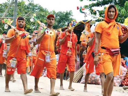 200 CCTV cameras and 90 surveillance drones were set up to secure the journey of Kannvad | कांवड़ यात्रा को सुरक्षित बनाने के लिए 200 सीसीटीवी कैमरे और 90 निगरानी ड्रोन लगाए गए