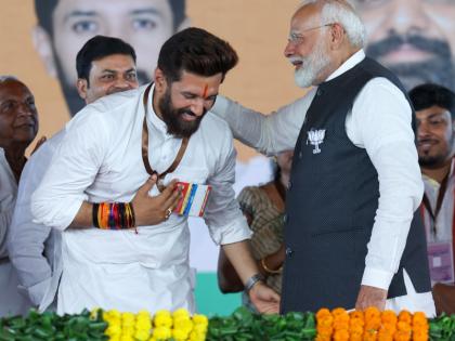 Narendra Modi Chirag Paswan Hanuman Delhi bjp nda jdu bihar | Narendra Modi-Chirag Paswan: 'मुझे कुछ नहीं चाहिए, उनका प्यार काफी है', पीएम मोदी पर बोले चिराग पासवान Narendra Modi Chirag Paswan Hanuman Delhi bjp nda jdu bihar | Narendra Modi-Chirag Paswan: 'मुझे कुछ नहीं चाहिए, उनका प्यार काफी है', पीएम मोदी पर बोले चिराग पासवान