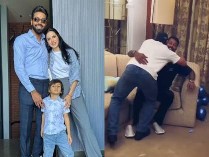 Natasha Hardik Pandya romance Ishan Kishan video viral bromance | Natasha-Hardik Pandya: नताशा नहीं... इनके साथ रोमांटिक हुए हार्दिक पांड्या, ईशान किशन ने दी किस, देखें वीडियो