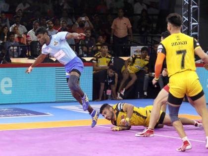 PKL 2019: Telugu Titans Beat Tamil Thalaivas (35-30 ) | PKL 2019, Telugu Titans vs Tamil Thalaivas: तेलुगू टाइटंस ने तमिल थलाइवाज को 5 प्वाइंट्स से चटाई धूल PKL 2019: Telugu Titans Beat Tamil Thalaivas (35-30 ) | PKL 2019, Telugu Titans vs Tamil Thalaivas: तेलुगू टाइटंस ने तमिल थलाइवाज को 5 प्वाइंट्स से चटाई धूल
