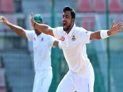 India vs Bangladesh: Sought Mohammed Shami’s Help And Hope to Bowl Like Him: Abu Jayed | IND vs BAN: बांग्लादेशी बॉलर को मोहम्मद शमी दे रहे 'गुलाबी गेंद' के टिप्स, कोहली को किया था आउट