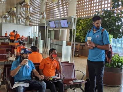 IPL 2020: Indian members of Delhi Capitals, Sunrisers Hyderabad teams arrive in Dubai | IPL 2020: दिल्ली कैपिटल्स, सनराइजर्स हैदराबाद UAE पहुंचने वाली अंतिम टीमें