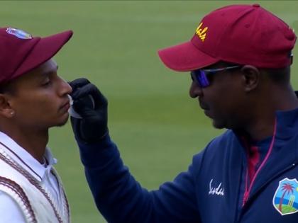 डाउरिच ने वेस्टइंडीज के लिए पहली पारी में 37 रन बनाए थे।