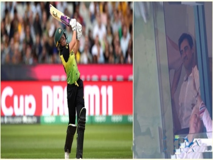 ICC Women's T20 world cup final, India Vs Australia: Mitchell Starc cuts short Australia tour to support wife Alyssa Healy | Women's T20 World cup, IND vs AUS: फाइनल मैच में पत्नी को सपोर्ट करने पहुंचे मिचेल स्टार्क, एलिसा हिली ने खेल दी तूफानी पारी
