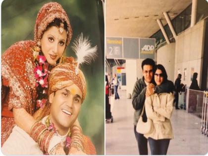 Virender Sehwag recently share pics with wife Aarti Sehwag on their 16th wedding anniversar | मैरिज एनिवर्सरी पर वीरेंद्र सहवाग ने वाइफ संग शेयर की तस्वीरें, लिखा- हम एक-दूसरे के गले पड़े...