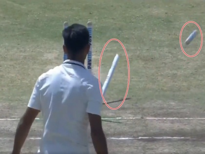 Ranji Trophy Final, Saurashtra vs Bengal, Day 4: , watch this video | VIDEO: गेंदबाजी के दौरान जयदेव उनादकट को आया 'गुस्सा', तोड़ डाला स्टंप