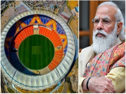 India vs England, 3rd Test: ‘Narendra Modi Stadium’ ends get named as ‘Adani End’ and ‘Reliance End’, Twitter reacts | IND vs ENG, 3rd Test: 'नरेंद्र मोदी स्टेडियम' में 'रिलायंस एंड-अडानी एंड' पर छिड़ा घमासान, ट्विटर यूजर बोले- अब क्या गुजरात का भी नाम बदलोगे?