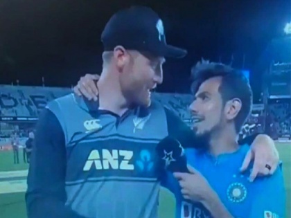 IND vs NZ: Martin Guptill Swears At Yuzvendra Chahal In Hindi On Live TV | IND vs NZ: लाइव टीवी पर मार्टिन गप्टिल ने युजवेंद्र चहल को दी गाली, वायरल हुआ वीडियो