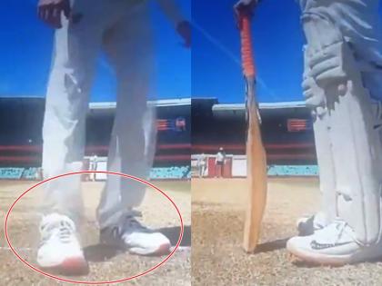 India vs Australia, 3rd Test: Steve Smith Scuffing Rishabh Pant Guard Marks During Drinks Break | IND vs AUS, 3rd Test: स्टीव स्मिथ 'चीटिंग' करते हुए कैमरे में कैद, ऋषभ पंत का ध्यान बांटने के लिए चली ये 'घटिया चाल'