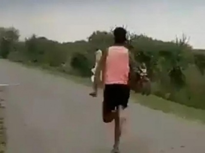 Sprinter Rameshwar Gurjar fell short of achieving target, clocks 12.90 | VIDEO: ट्रायल में फेल हुआ मध्यप्रदेश का 'बोल्ट', छूट गया सबसे पीछे