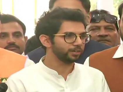 Maharashtra: Aaditya Thackeray of Shiv Sena says Want to serve people of state | शपथ लेने के बाद बोले आदित्य ठाकरे- महाराष्ट्र के लोगों की सेवा करना चाहता हूं