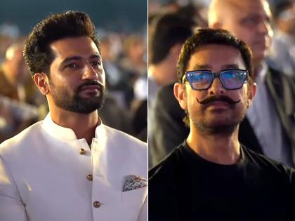 'लोकमत महाराष्ट्रीयन ऑफ द ईयर' में पहुंचे आमिर खान, विक्की कौशल और शान