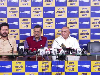 Delhi Assembly Elections 2025 Former Congress MLA Sumesh Shokeen joins AAP presence National Convenor Arvind Kejriwal see video watch | Delhi Assembly Elections 2025: कांग्रेस में सेंध?, पूर्व कांग्रेस विधायक सुमेश शौकीन AAP में शामिल, अरविंद केजरीवाल ने किया स्वागत, देखें वीडियो Delhi Assembly Elections 2025 Former Congress MLA Sumesh Shokeen joins AAP presence National Convenor Arvind Kejriwal see video watch | Delhi Assembly Elections 2025: कांग्रेस में सेंध?, पूर्व कांग्रेस विधायक सुमेश शौकीन AAP में शामिल, अरविंद केजरीवाल ने किया स्वागत, देखें वीडियो